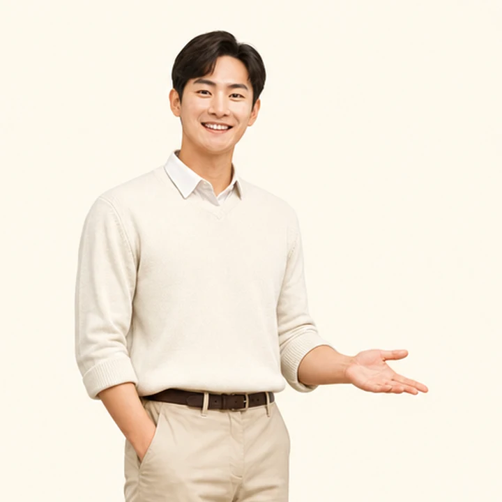 장기렌트 당일출고 상담 신청을 안내하는 담당자